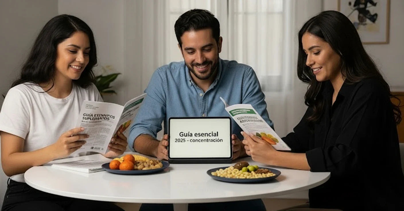 Suplementos para la concentración: guía esencial 2025