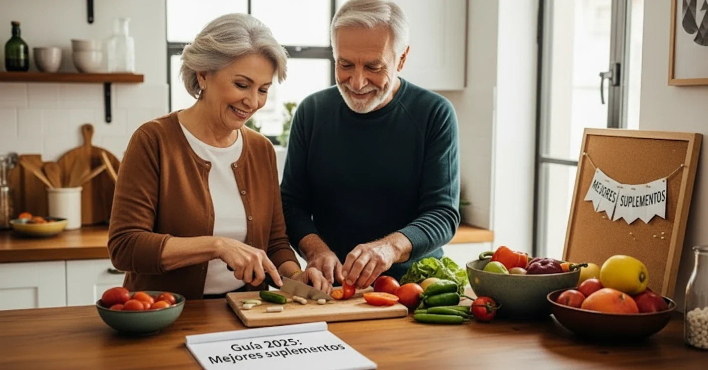 Guía 2025: Mejores suplementos para adultos mayores en México