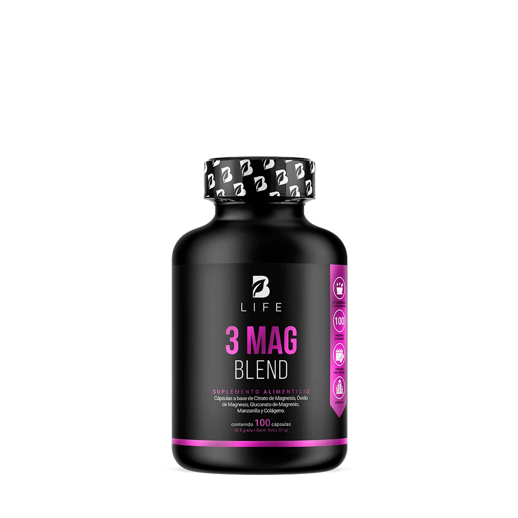 Mezcla de Magnesios | Citrato, Óxido y Gluconato de Alta Absorción