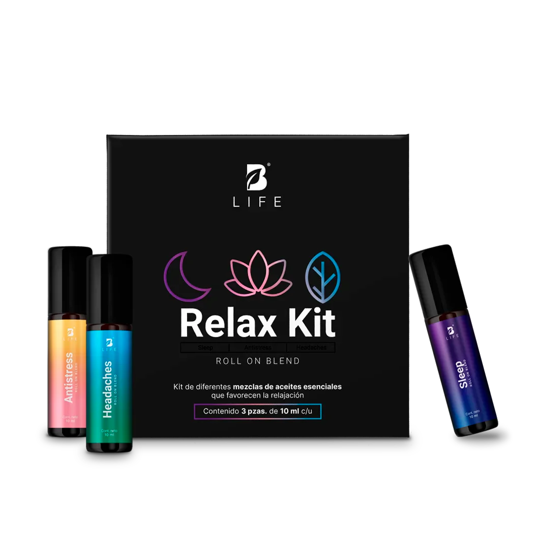 Aceite Roll On | Relax Kit 3 piezas 10 ml c/u