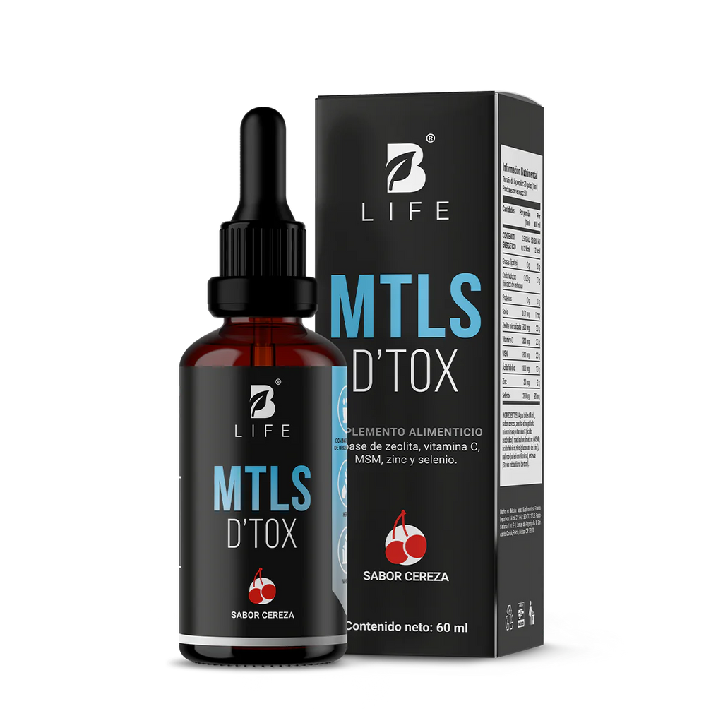 Mezcla de Zeolita, Vitamina C, MSM en Gotas | Adicionado con Zinc y Selenio | 60 ml