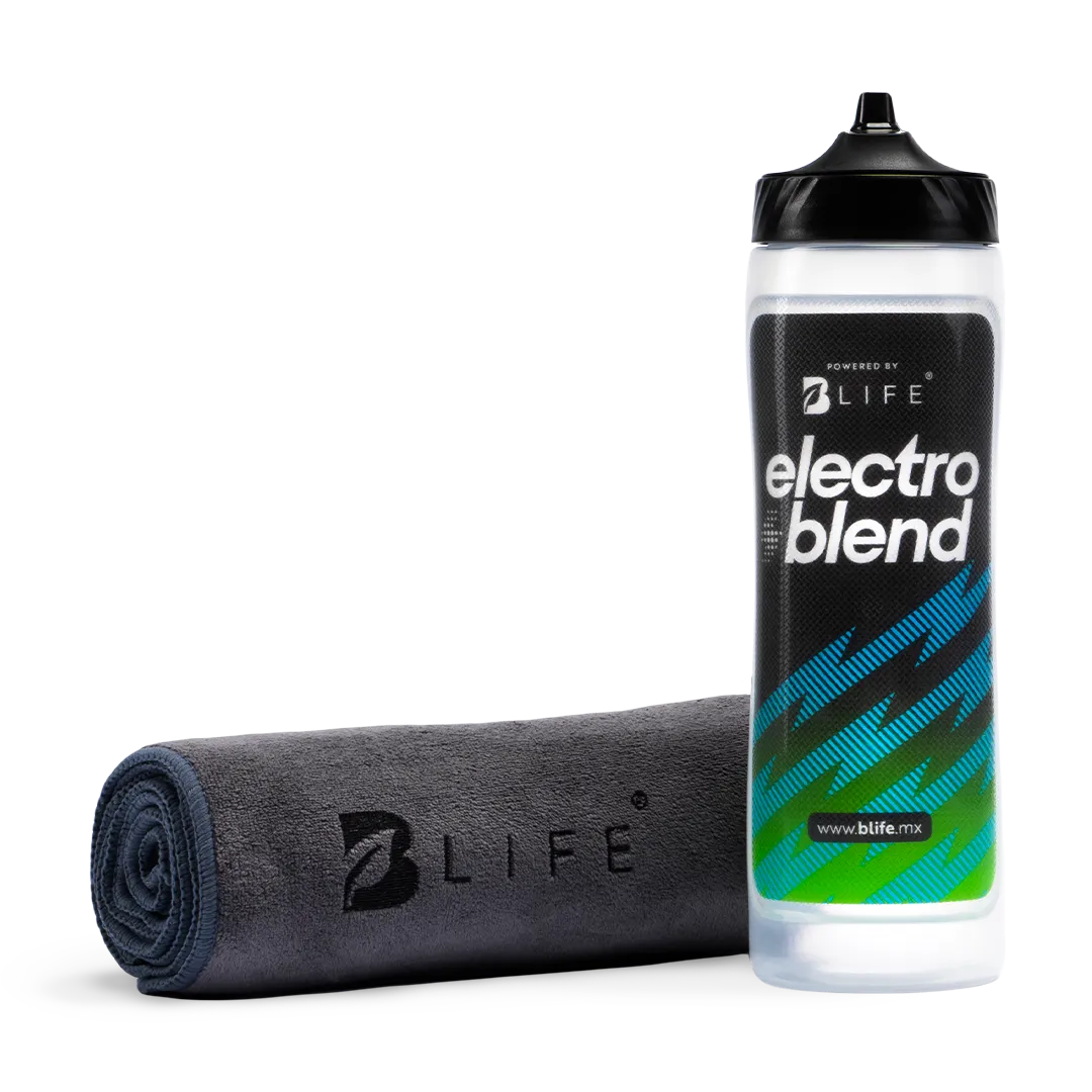 Botella Deportiva 850 ml + Toalla de microfibra | Diseño Deportivo | Libre de BPA