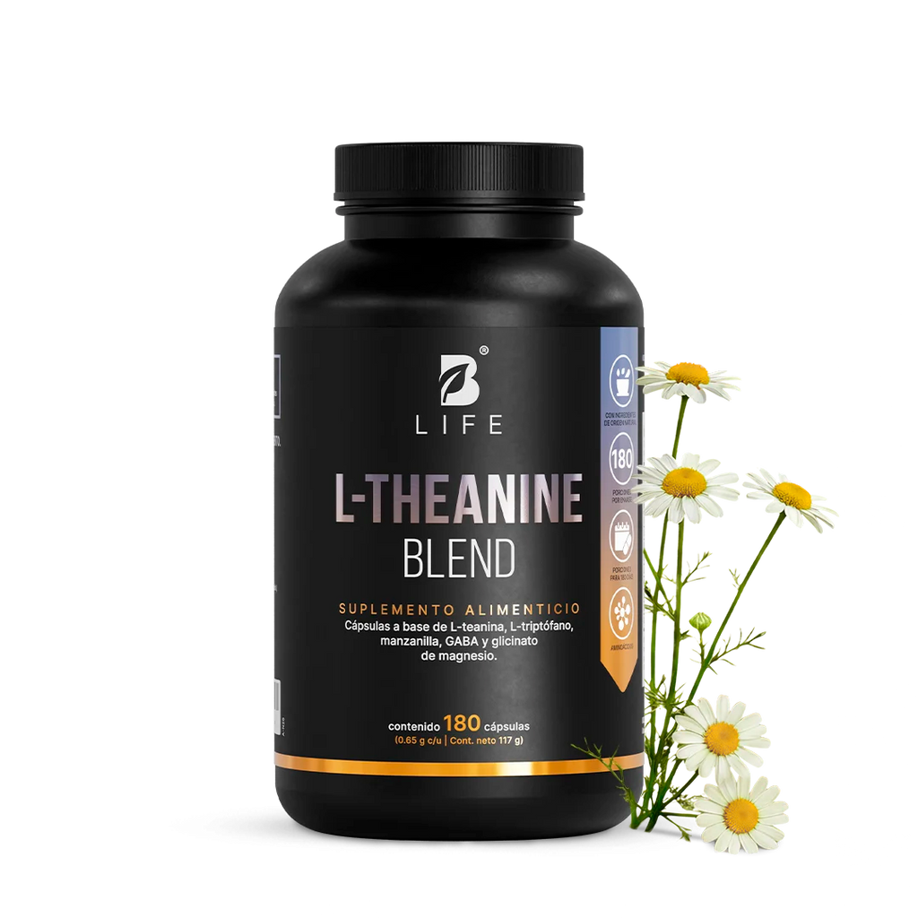 L-Teanina con GABA y Glicinato de Magnesio | 200 mg por porción
