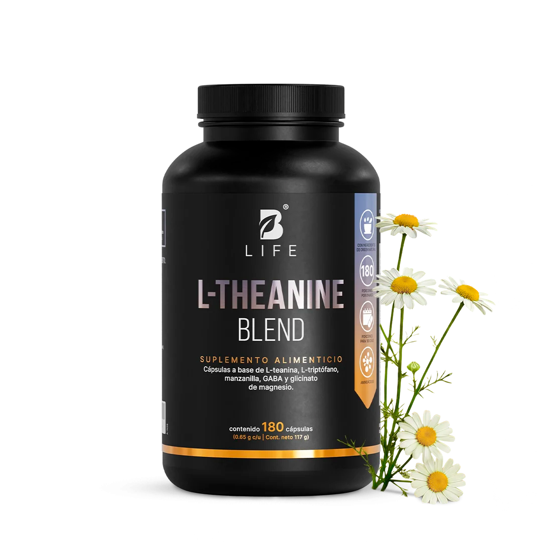 L-Teanina con GABA y Glicinato de Magnesio | 200 mg por porción