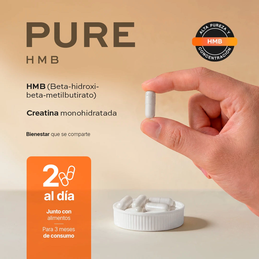 HMB con Creatina Monohidratada | 1000 mg por porción