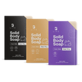 Solid Body Soap | Set de 6 Jabones Naturales en Barra 113 g c/u