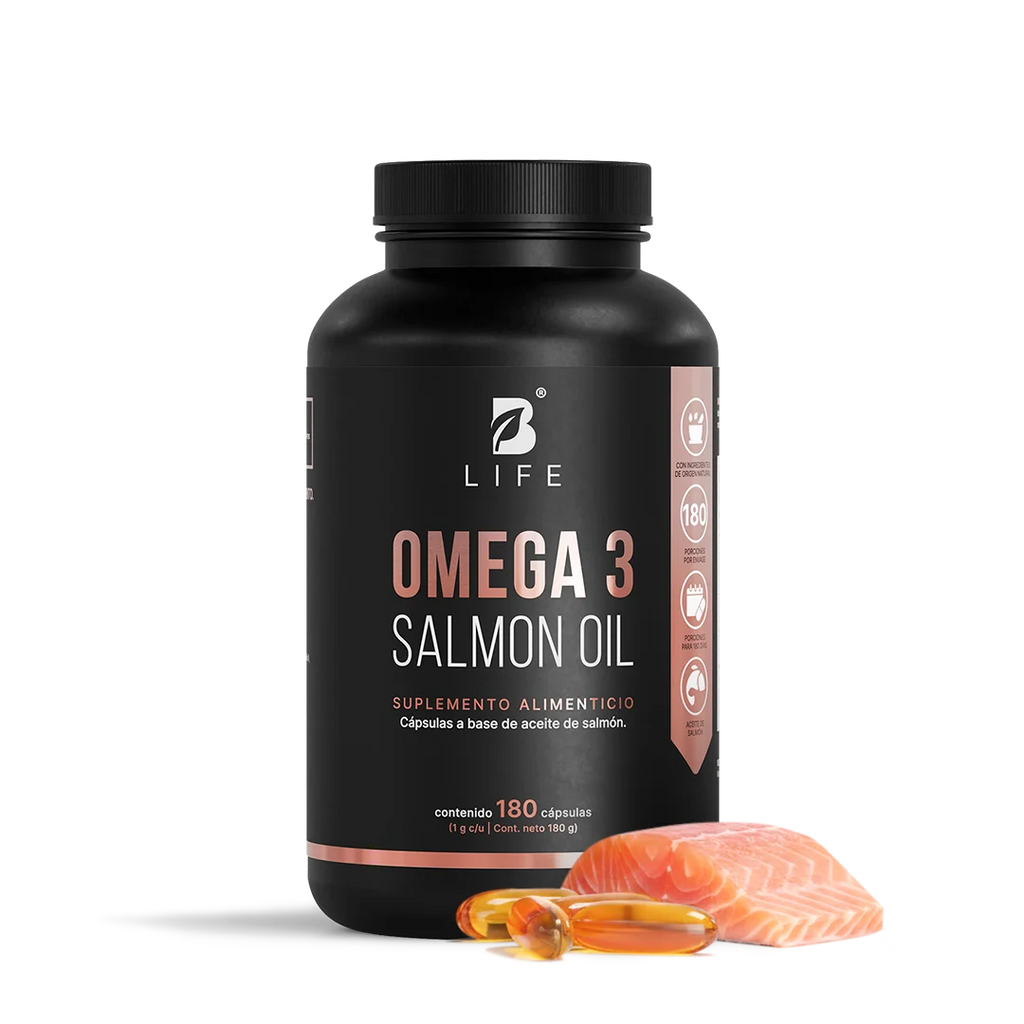 Omega 3 Aceite Puro de Salmón | con 1000 mg por porción