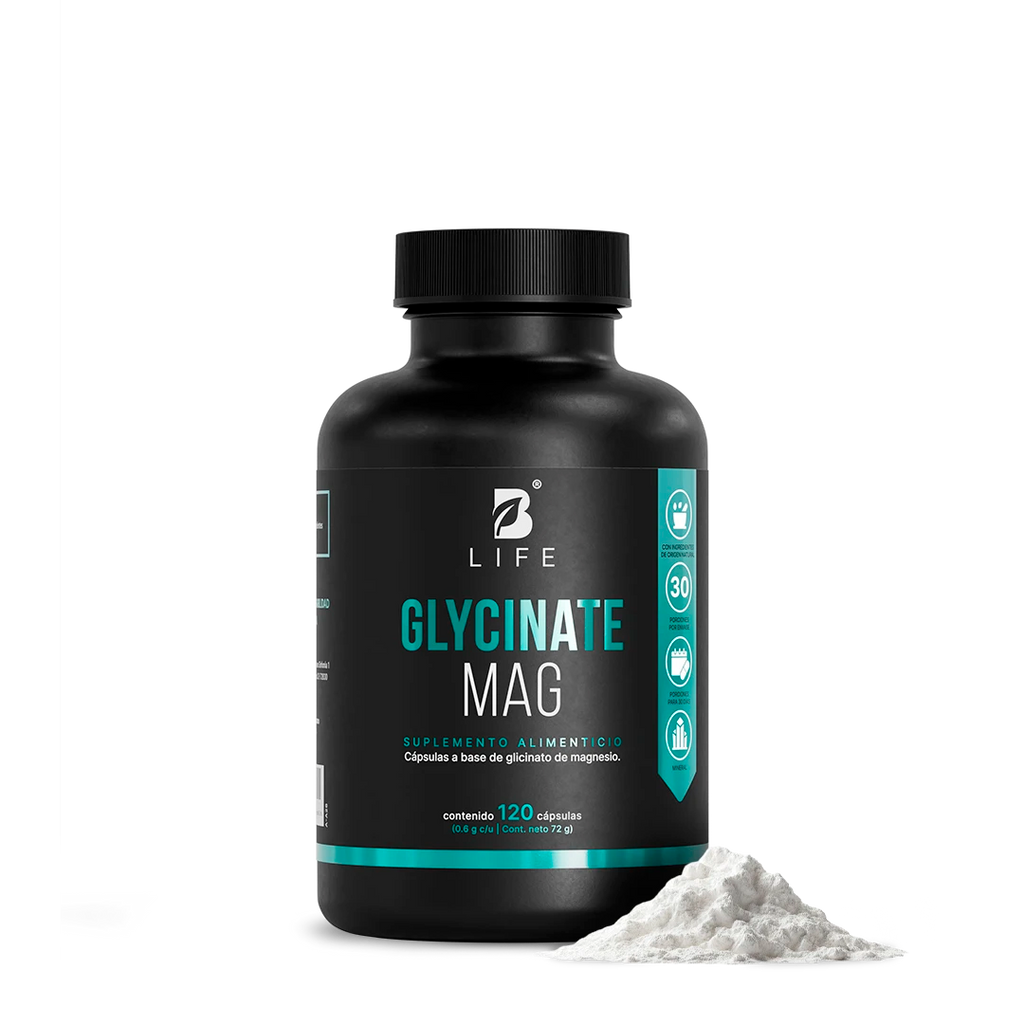 Glicinato de Magnesio | Alta Absorción | con 1800 mg por porción