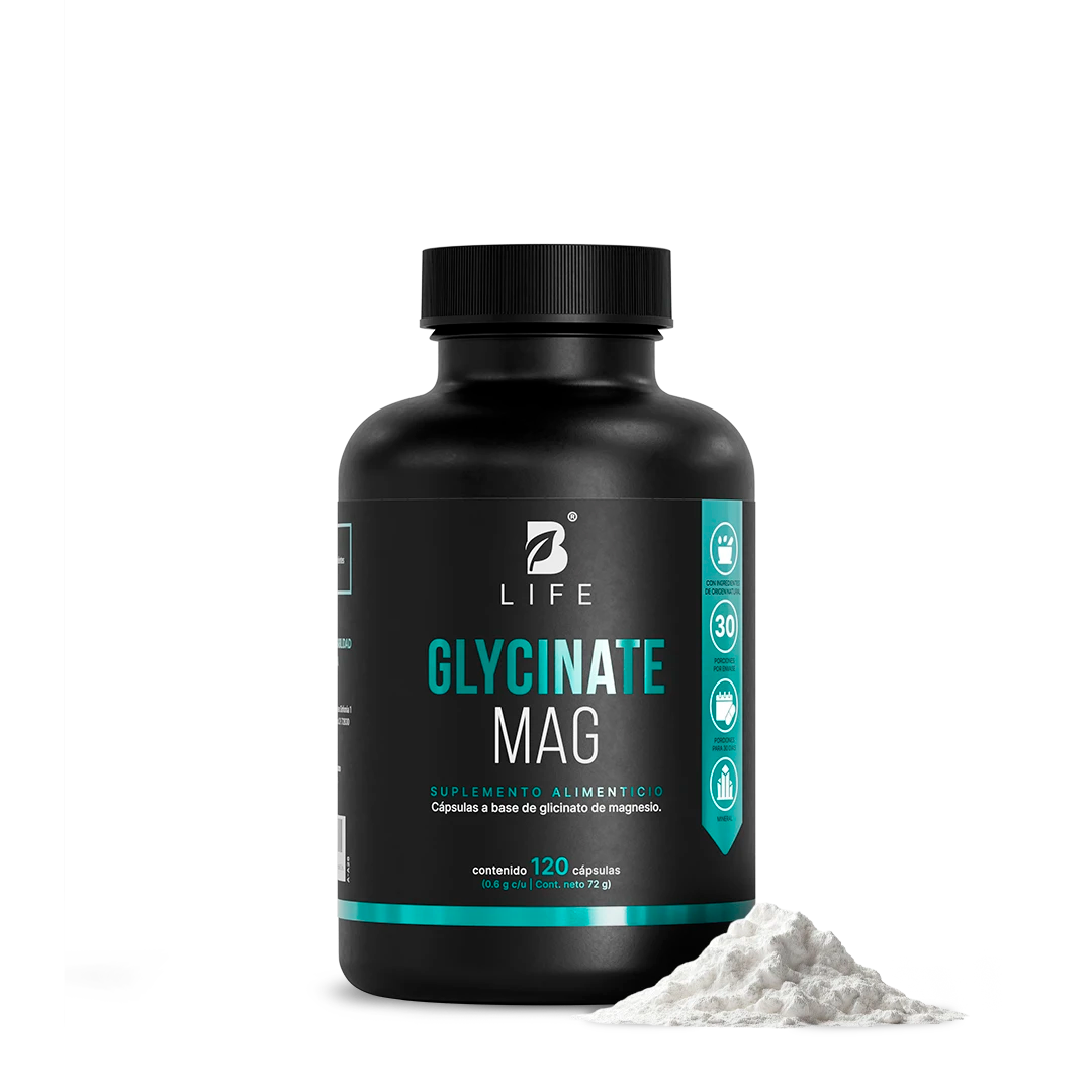 Glicinato de Magnesio | Alta Absorción | con 1800 mg por porción