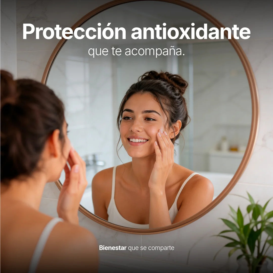 Vitamina E en Cápsulas | Con Biotina y Aceite de Coco | 298 UI