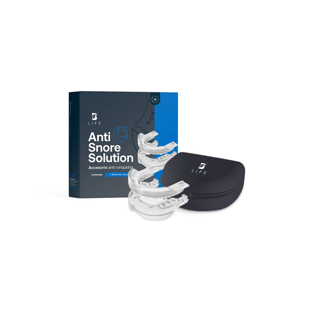 Accesorio Antirronquidos | Anti Snore Solution - 1 Guarda + Caja de Viaje - B Life®
