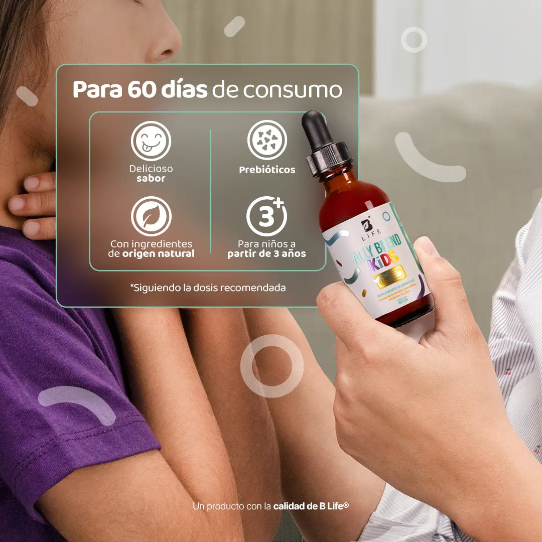 Mezcla de Boswelia y Quercetina en gotas | con Vitamina C y Zinc | para mayores de 3 años | 60 ml