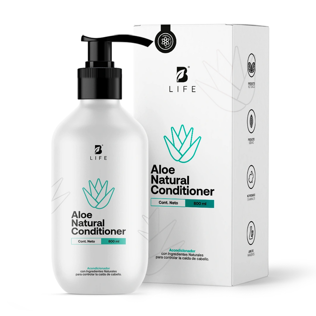 Aloe Natural Conditioner | Acondicionador Natural de Aloe - 800 ml - B Life®