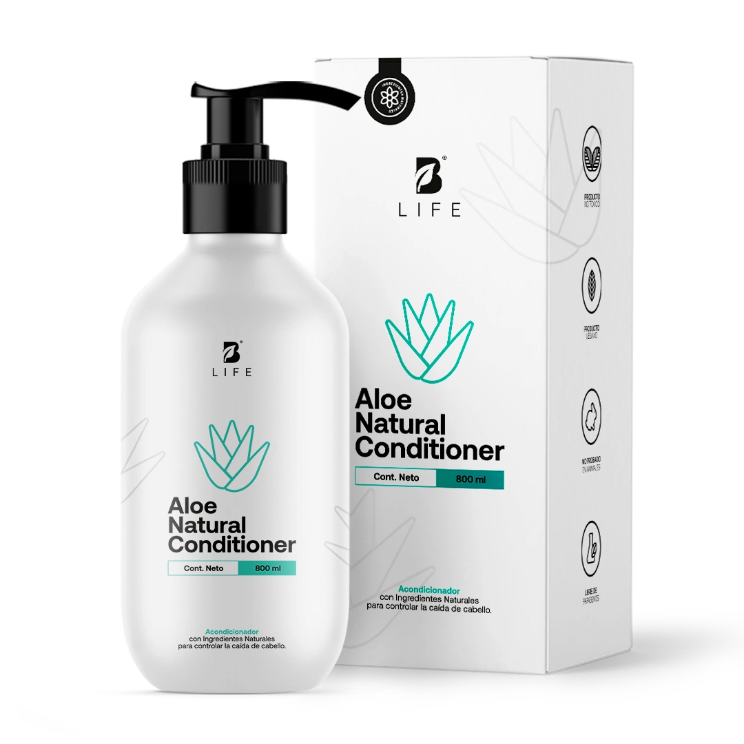 Aloe Natural Conditioner | Acondicionador Natural de Aloe - 800 ml - B Life®