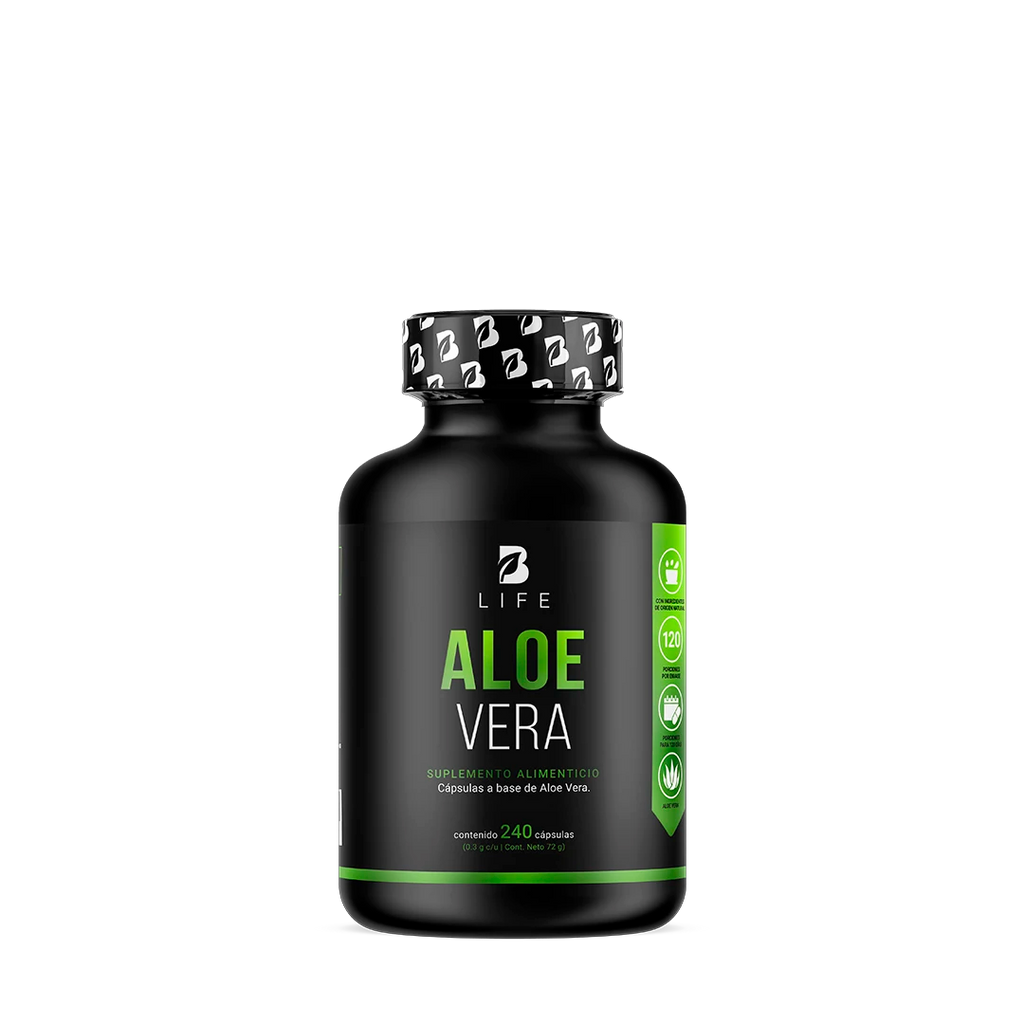 Extracto de Aloe Vera | Concentración 200:1 | 240 cápsulas