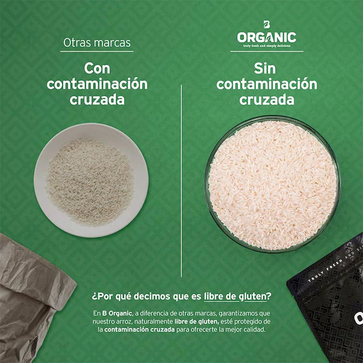 Arroz Blanco Orgánico | 2 kg