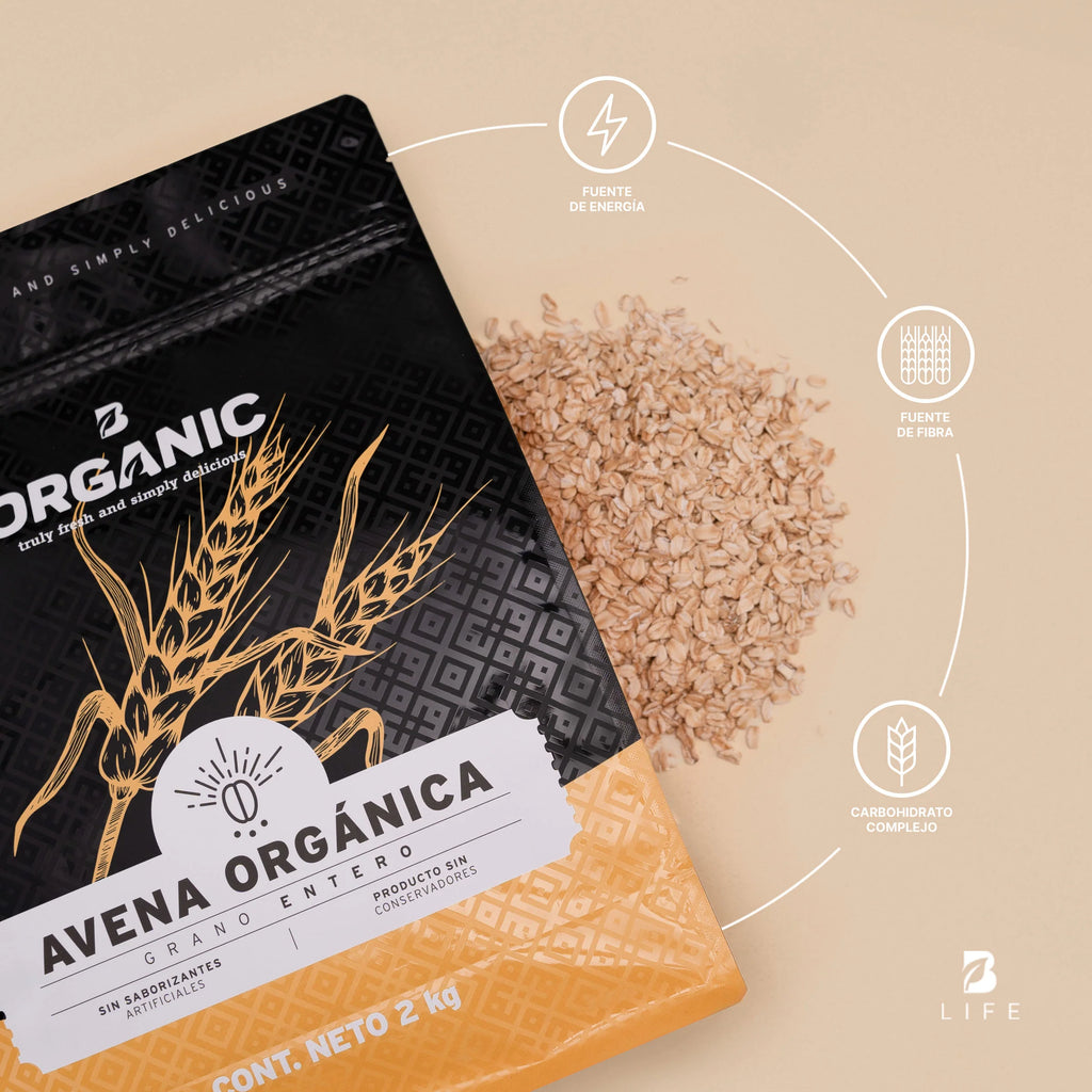 Avena Orgánica Sin Gluten | 2 Kg