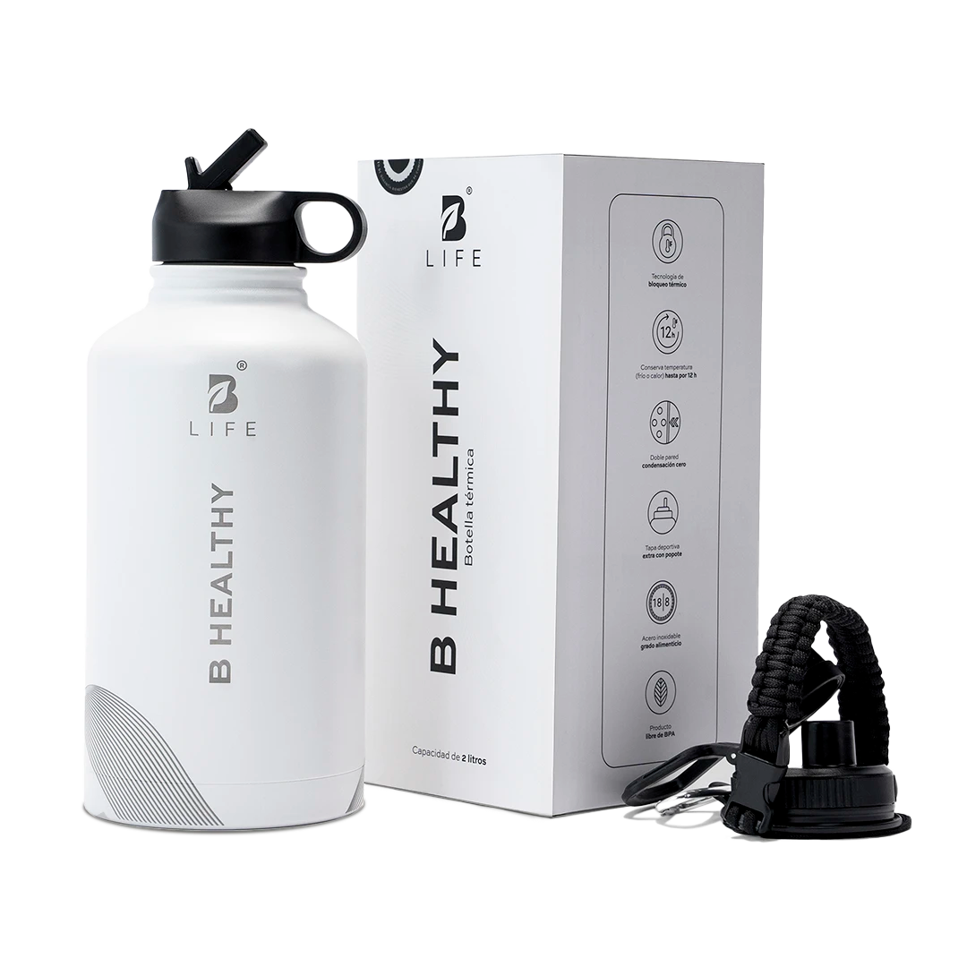 B Healthy Botella Térmica 1 o 2 L - 2 L  - B Life®