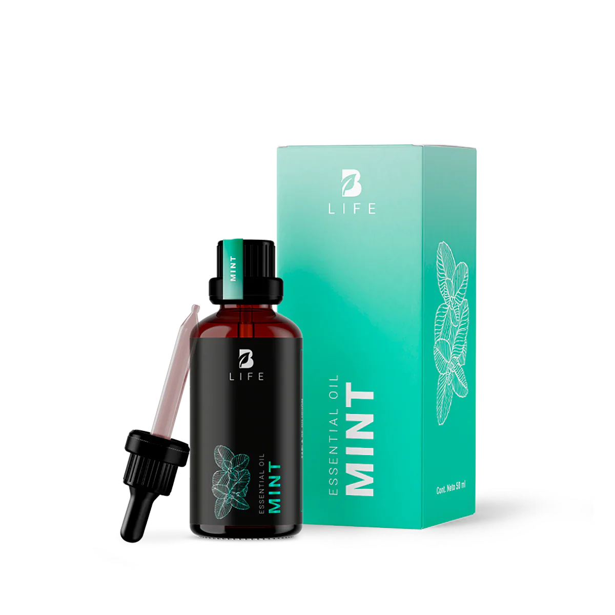 Aceite Esencial de Menta 100% OFF