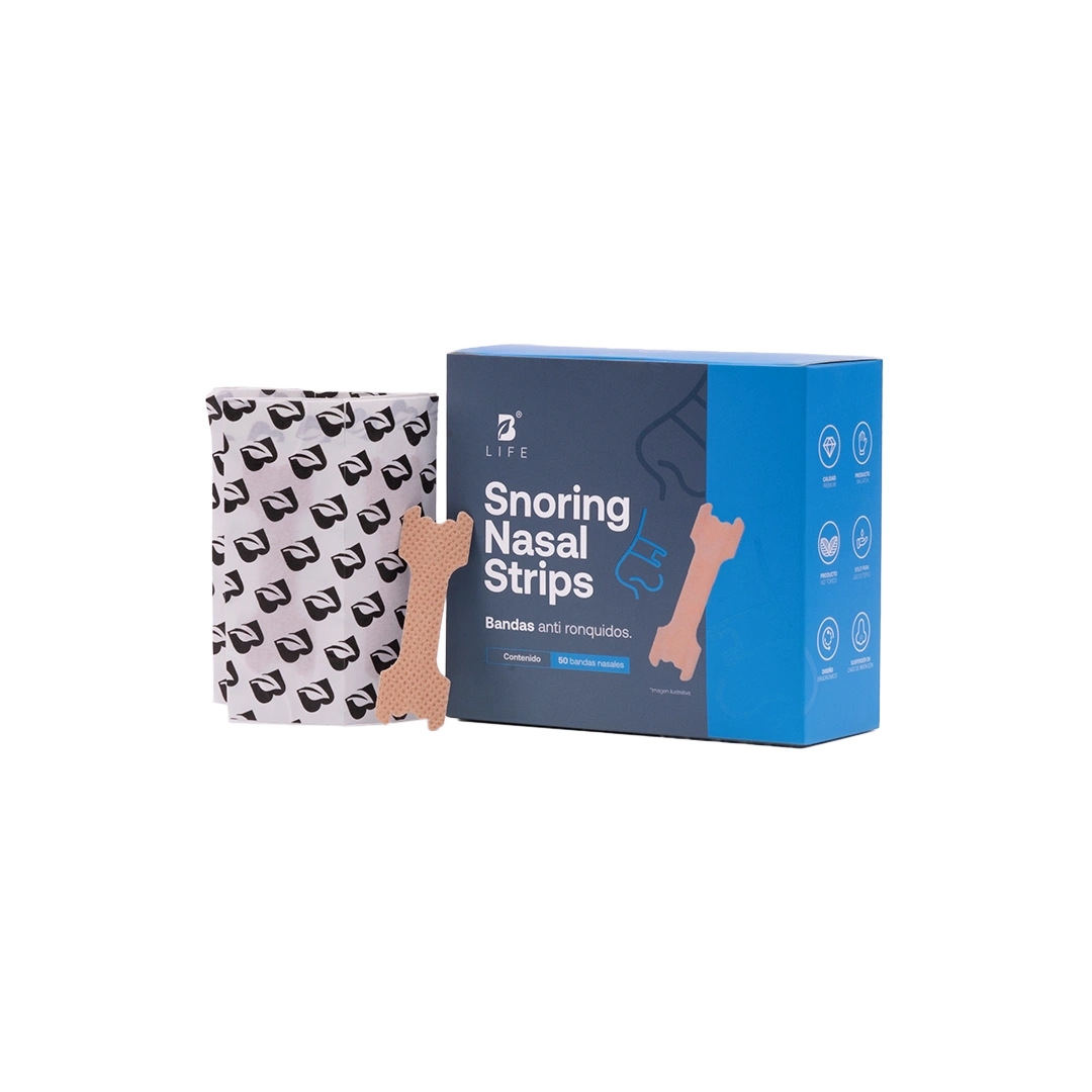 Snoring Nasal Strips B Life. Bandas Nasales para Dormir - 50 Nasal Strips - B Life®