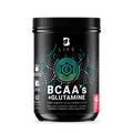 BCAAs con Glutamina en polvo |  558 gr | 60 Porciones | con Glutamina y Agua de Coco | Sabor Ponche de Frutas   - 60 porciones - B Life®