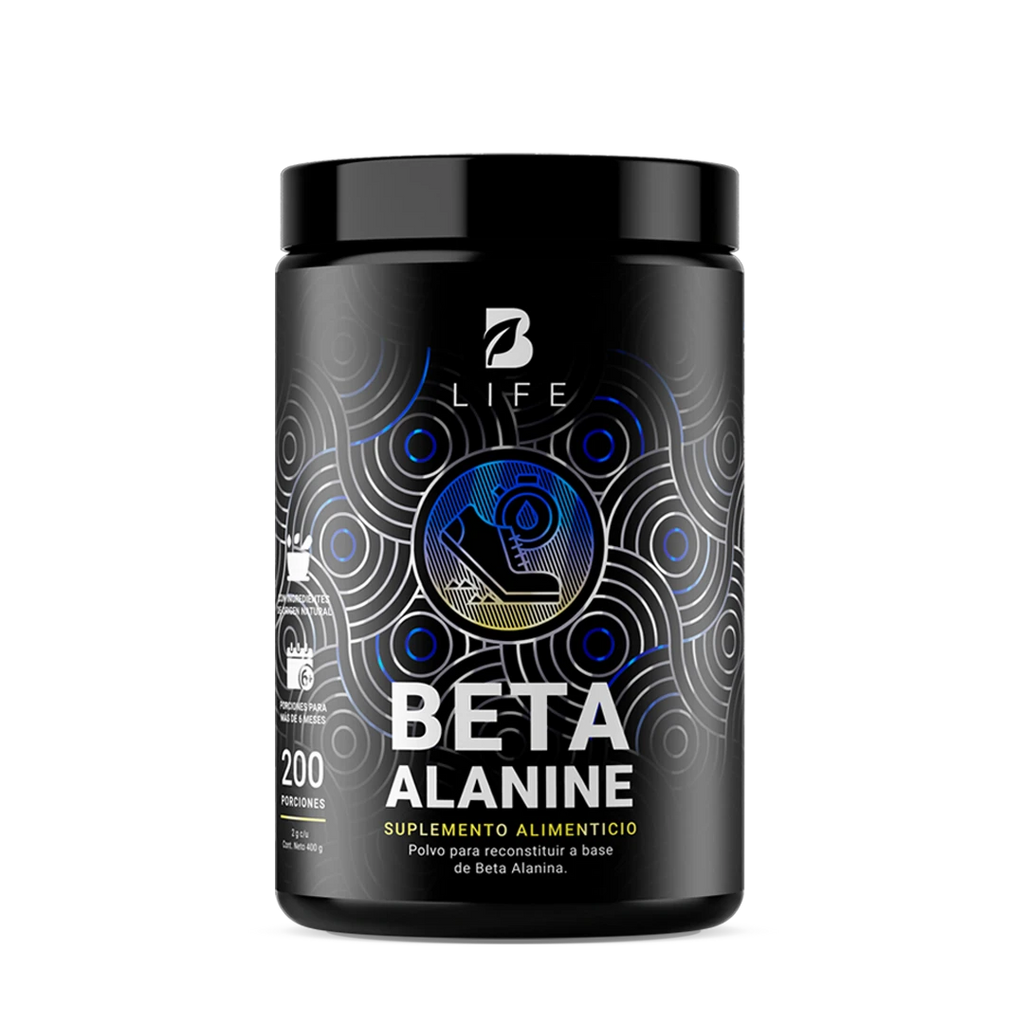 Beta Alanina en polvo |  200 Servicios | 400 Gramos  - 200 porciones - B Life®
