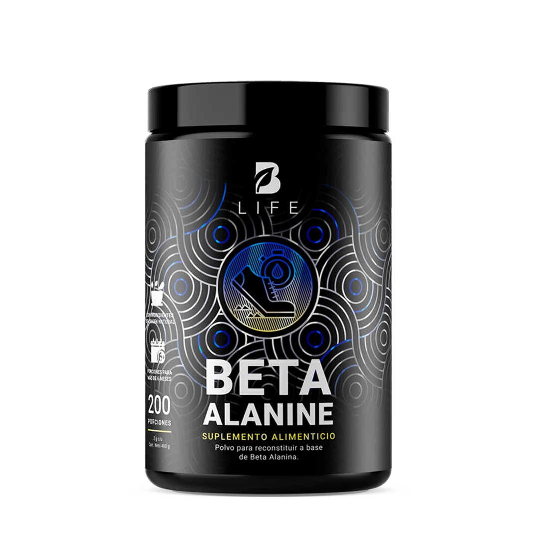 Beta Alanina en polvo |  200 Servicios | 400 Gramos  - 200 porciones - B Life®