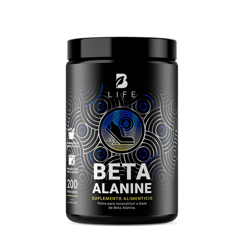 Beta Alanina en polvo |  200 Servicios | 400 Gramos  - 200 porciones - B Life®