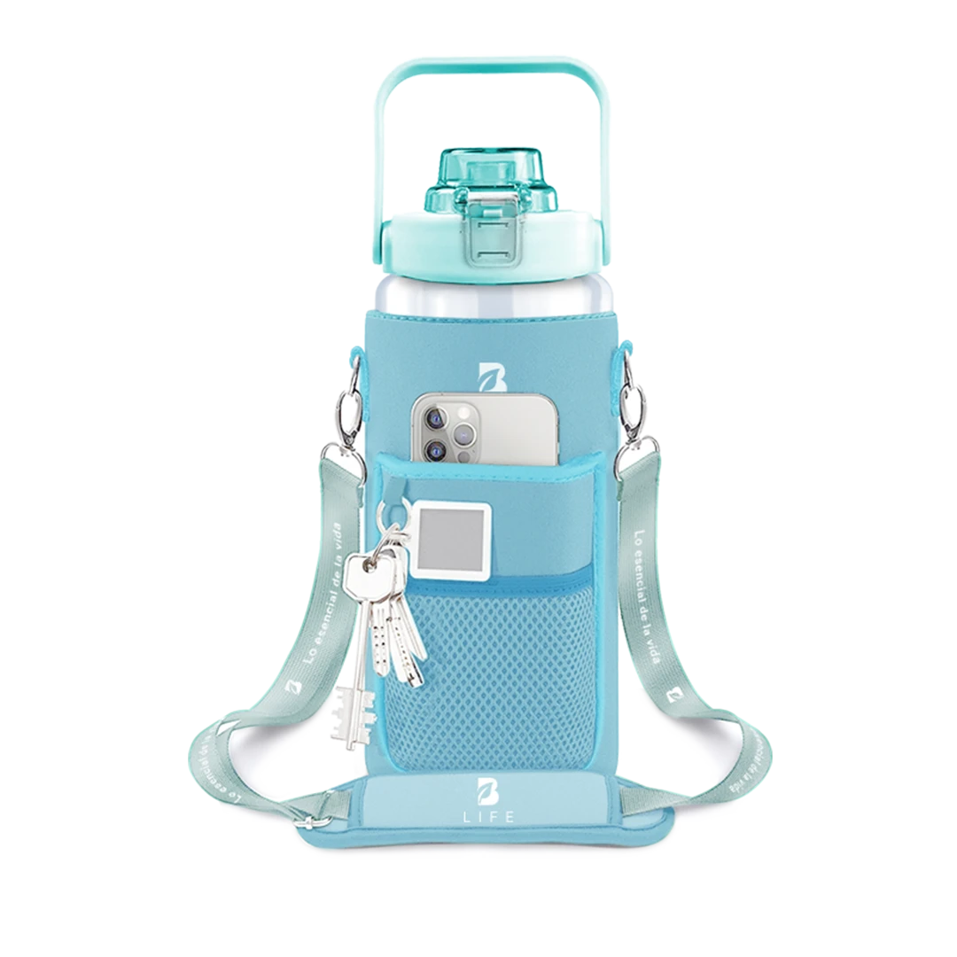Botella Motivacional | Azul 2 L - 2 L - B Life®