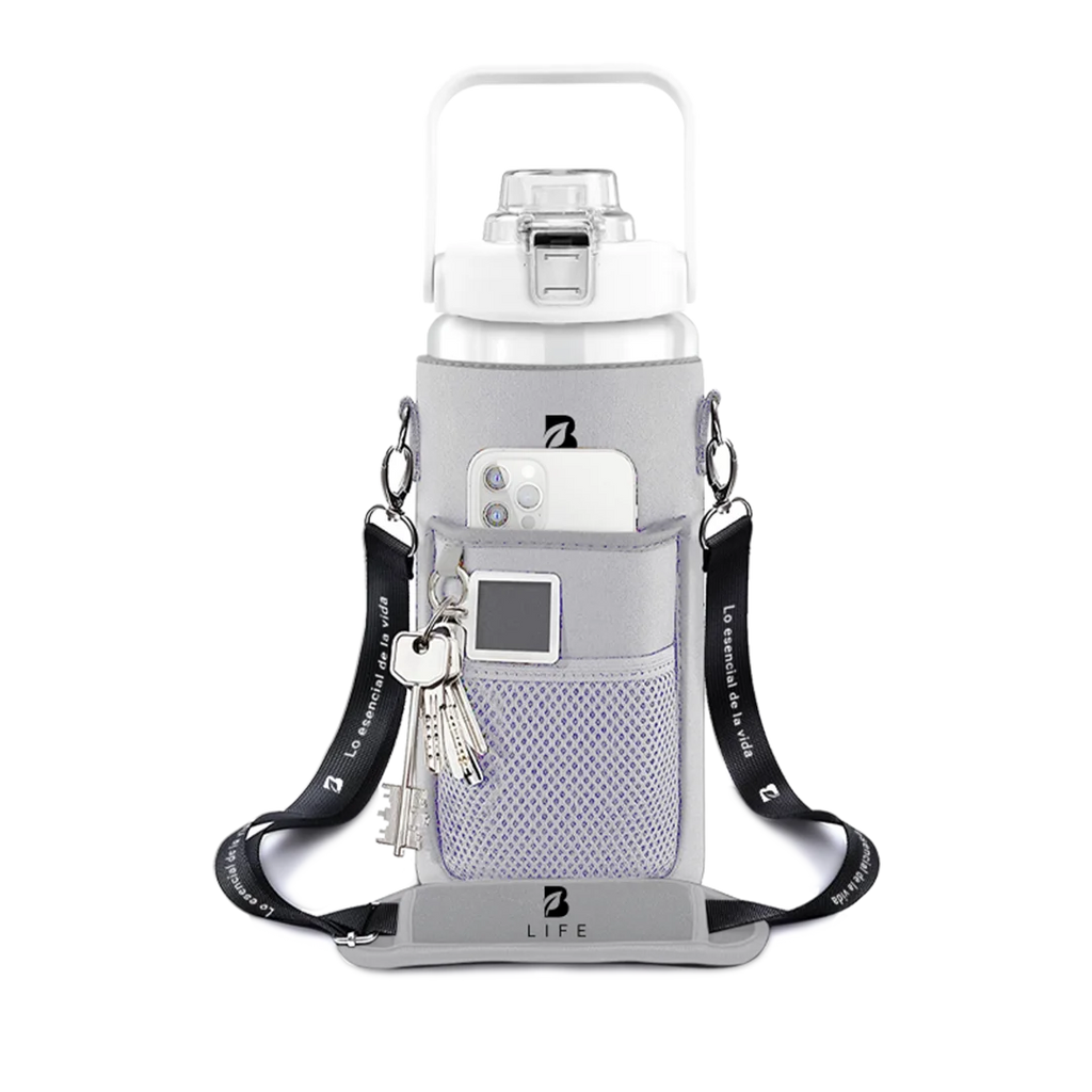 Botella Motivacional | Blanca 2 L - 2 L - B Life®