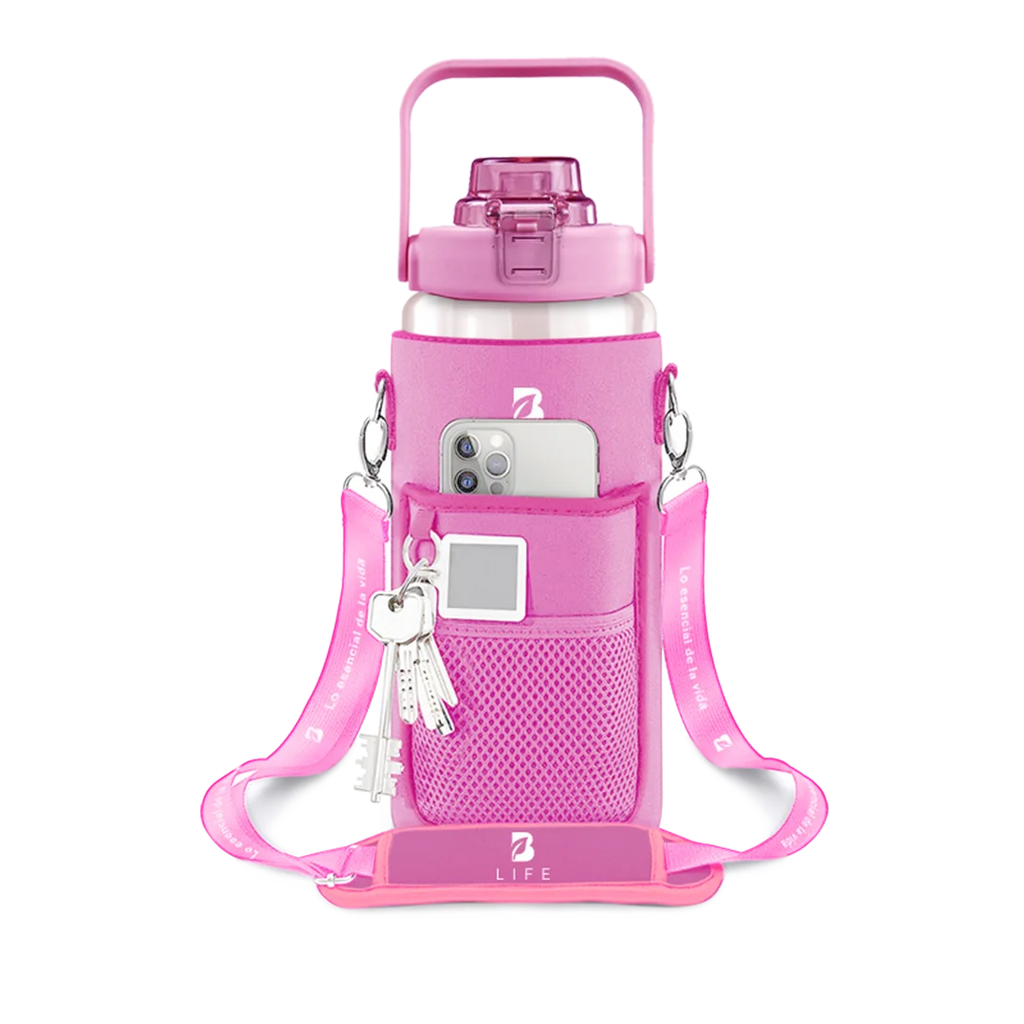 Botella Motivacional | Rosa 2 L - 2 L - B Life®