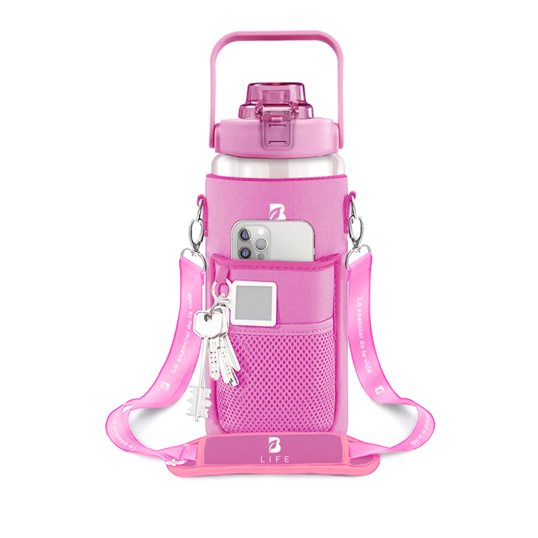 Botella Motivacional | Rosa 2 L - 2 L - B Life®