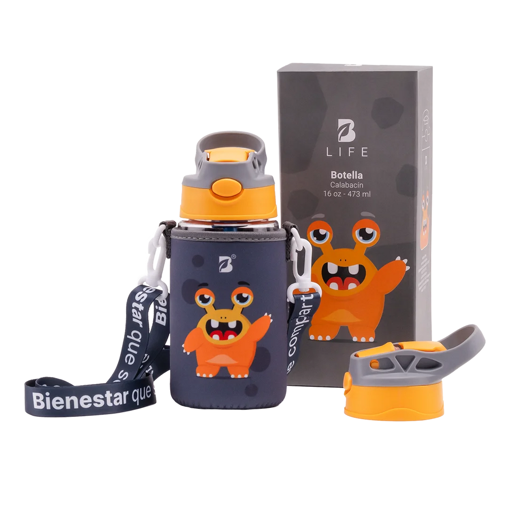 Botella Para Niños | Calabacín 473 ml - 473 ml - B Life®