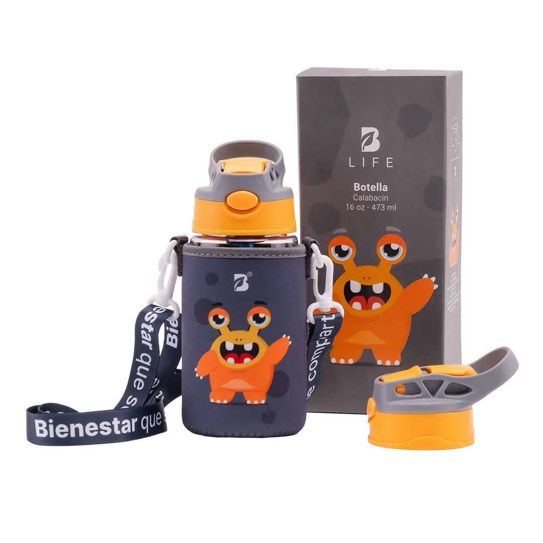 Botella Para Niños | Calabacín 473 ml - 473 ml - B Life®