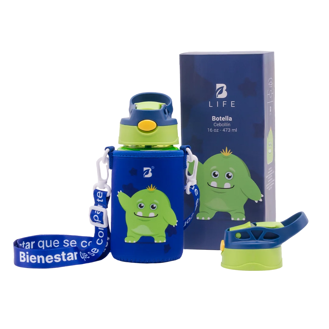 Botella Para Niños | Cebollín 473 ml - 473 ml - B Life®
