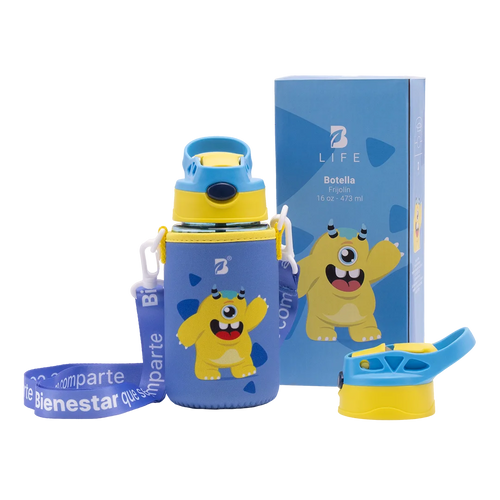 Botella Para Niños | Frijolín 473 ml - 473 ml - B Life®
