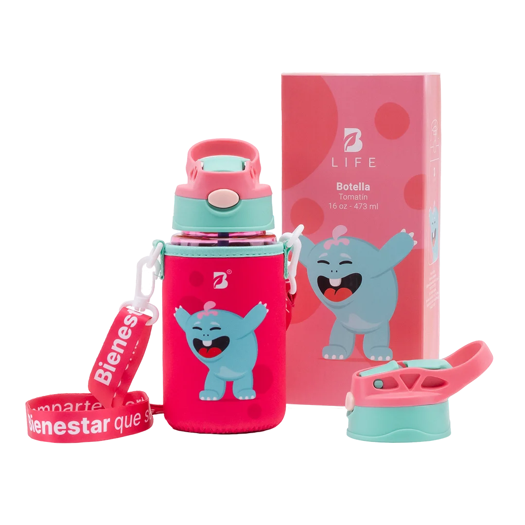 Botella Para Niños | Tomatín 473 ml - 473 ml - B Life®