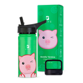 Botella Térmica Para Niños | Chanchito 355 y 532 ml - 18 oz (532 ml) - B Life®