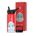 Botella Térmica Para Niños | Dinosaurio 355 y 532 ml - 18 oz (532 ml) - B Life®