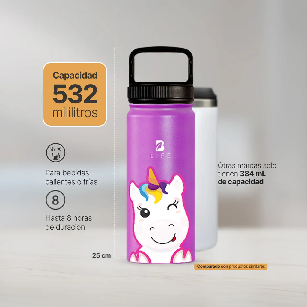 botella-termica-ninos-unicornio-bpa-libre