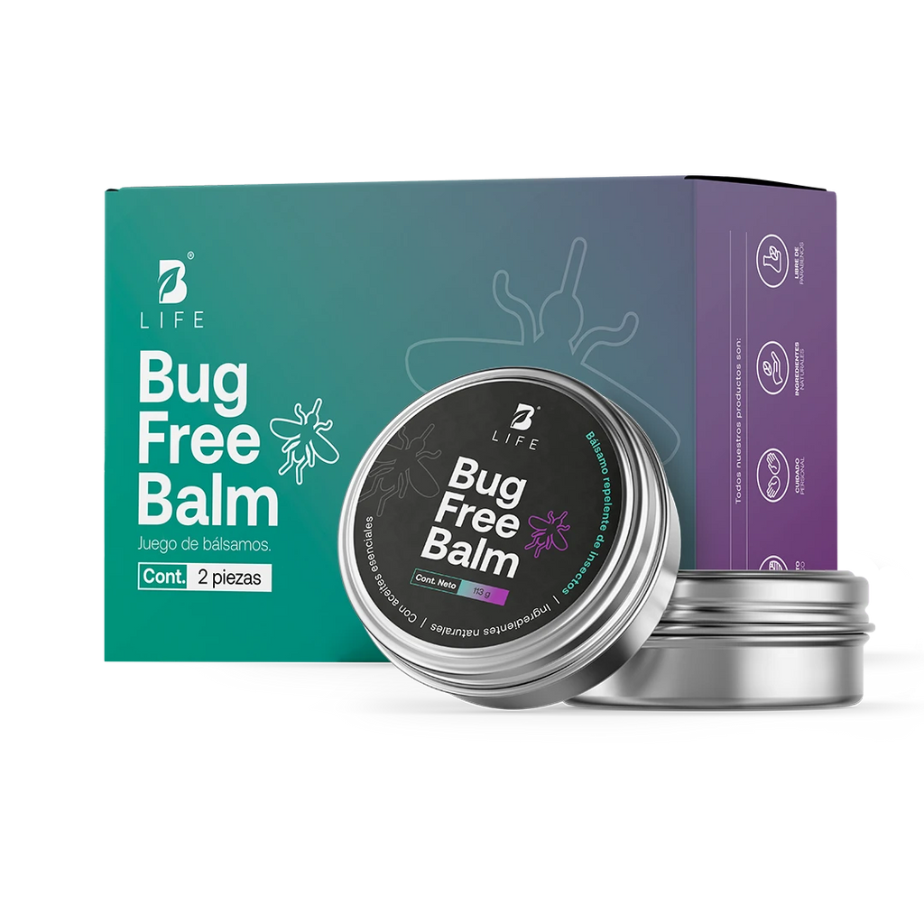Bug Free Balm | Bálsamo Anti-picaduras de insectos 2 piezas 113 g c/u - 113 g - B Life®