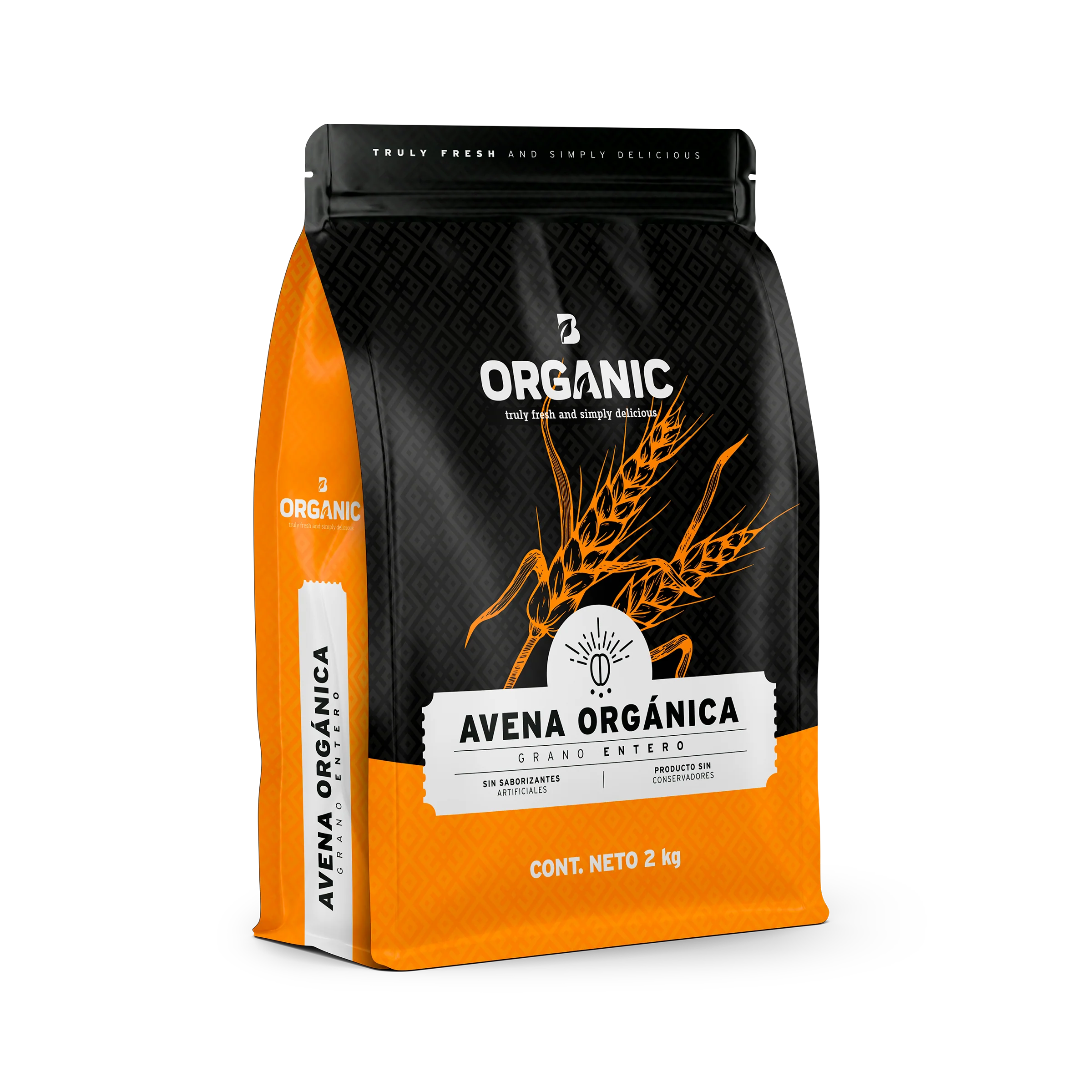 Avena Orgánica Sin Gluten | 2 Kg