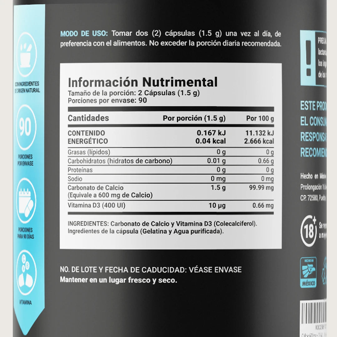 calcio-vitamina-d3-750mg-capsulas