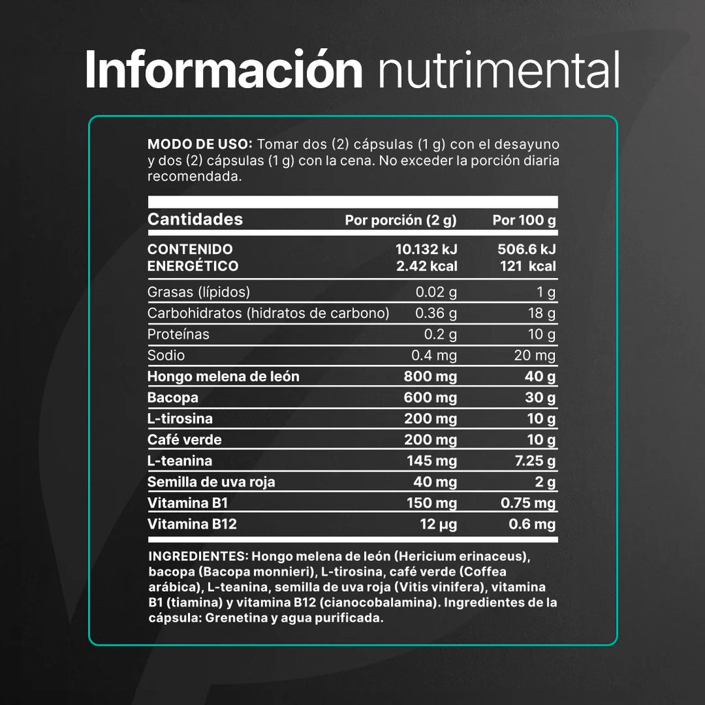 suplemento-natural-clarity-platinum-hongo-melena-de-leon-cafe-verde-l-tirosina-capsulas