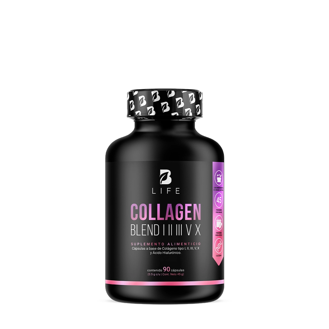 Mezcla de colágenos | Tipo I,II,III,V y X | con Vitamina C