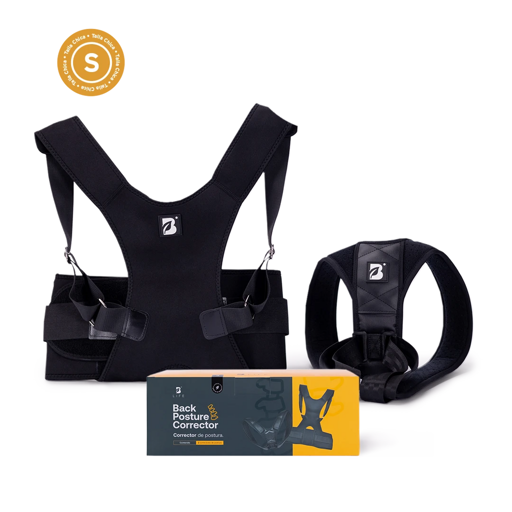 Posture Corrector B Life. Soporte para Espalda y Hombros, Diseño Ergonómico - S - B Life®