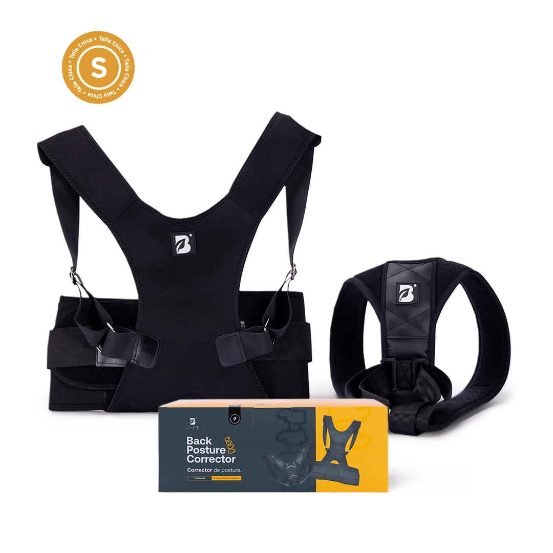 Posture Corrector B Life. Soporte para Espalda y Hombros, Diseño Ergonómico - S - B Life®