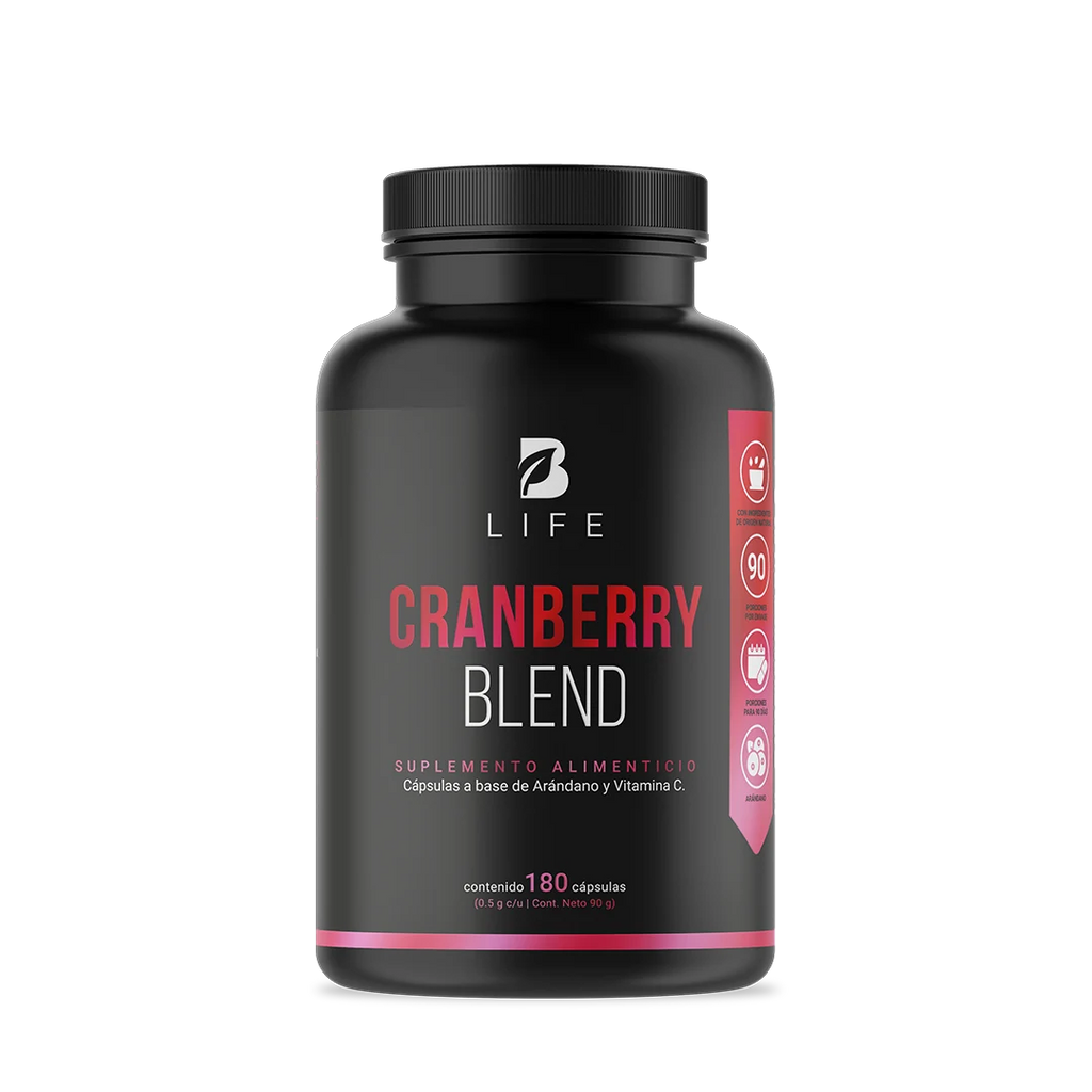 Arándano Concentrado | con Vitamina C | 180 Cápsulas  - 180 Caps | 500 mg. - B Life®