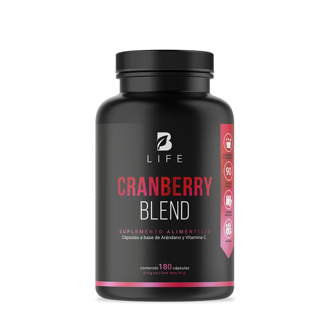 Arándano Concentrado | con Vitamina C | 180 Cápsulas  - 180 Caps | 500 mg. - B Life®