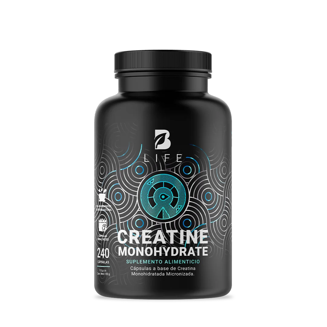 Creatina Monohidratada Micronizada | 240 Cápsulas | Alta Pureza 
